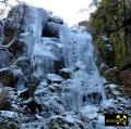 Blauenthaler Wasserfall bei Blauenthal nahe Eibenstock, Erzgebirge, Sachsen - 8. Februar 2023 (4).JPG